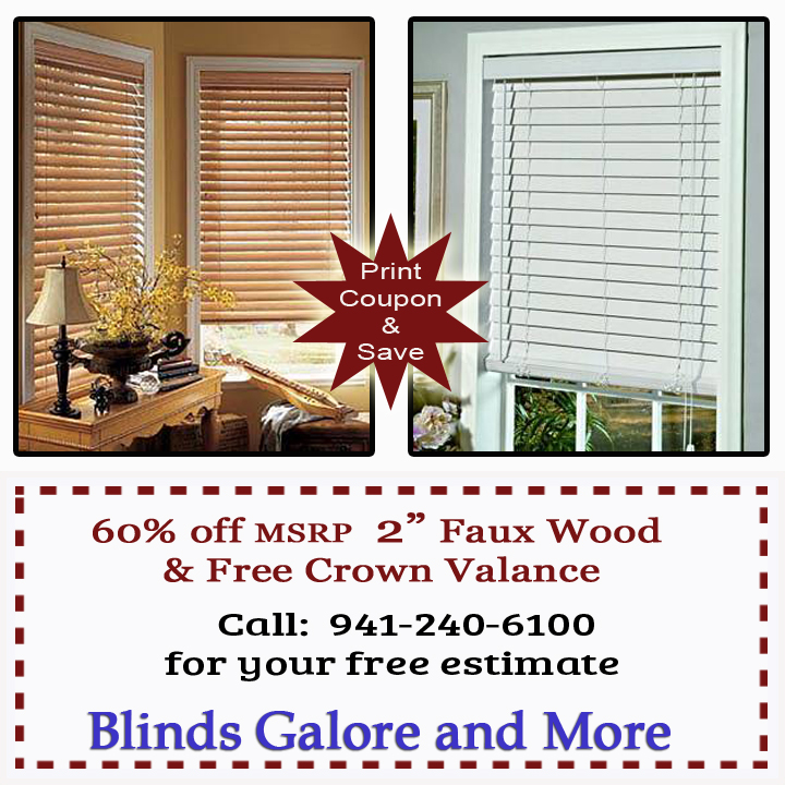 Coupons Blinds Galore and More