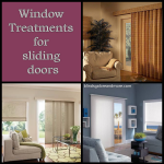 window treatment for sliding doors