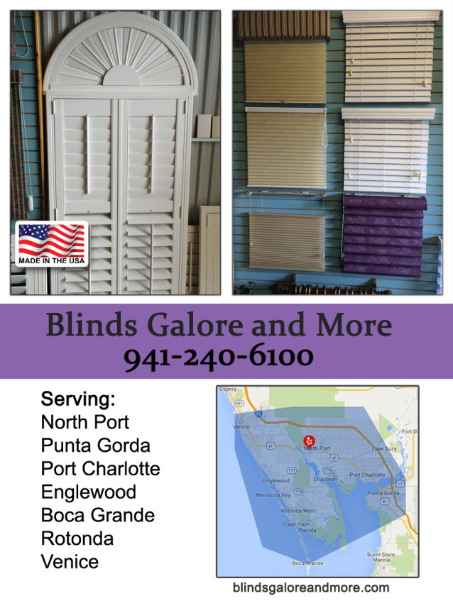 Blinds Galore and More Service Area
